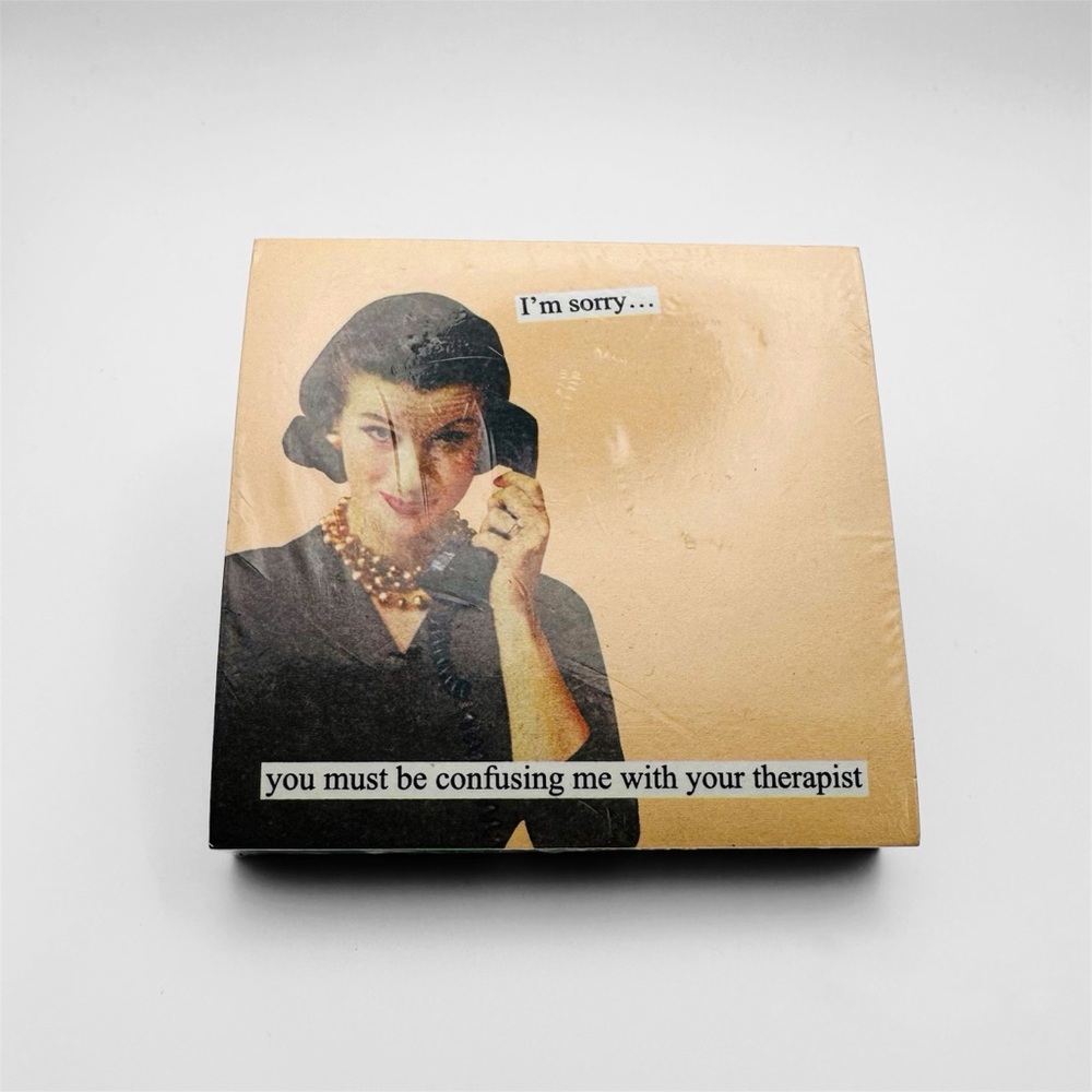 ★ NWT Anne Taintor Funny Sticky Notes - Color Peach ★ - Picture 11 of 13
